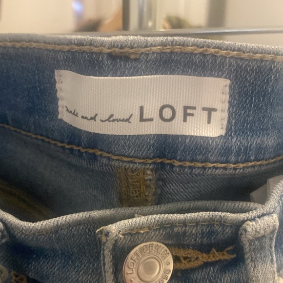 Loft kick cropped jeans - Picture 3 of 4